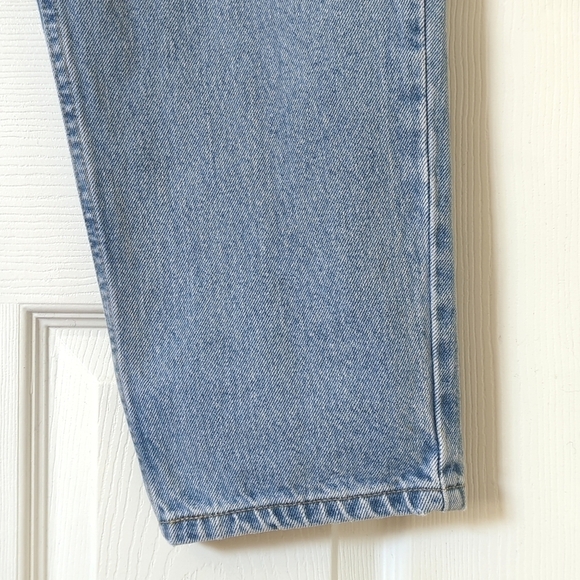 Levi's Y2K Vintage 550 Medium Wash Relaxed Fit Tapered Leg Denim Jeans 16 Mis M - Picture 15 of 15